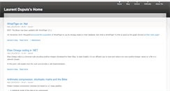 Desktop Screenshot of dupuis.me
