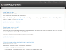 Tablet Screenshot of dupuis.me